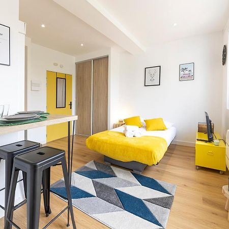 Le Yellow, Studio Renove, Tout Confort, Jardin Leilighet Saint-Jacques-de-la-Lande Eksteriør bilde