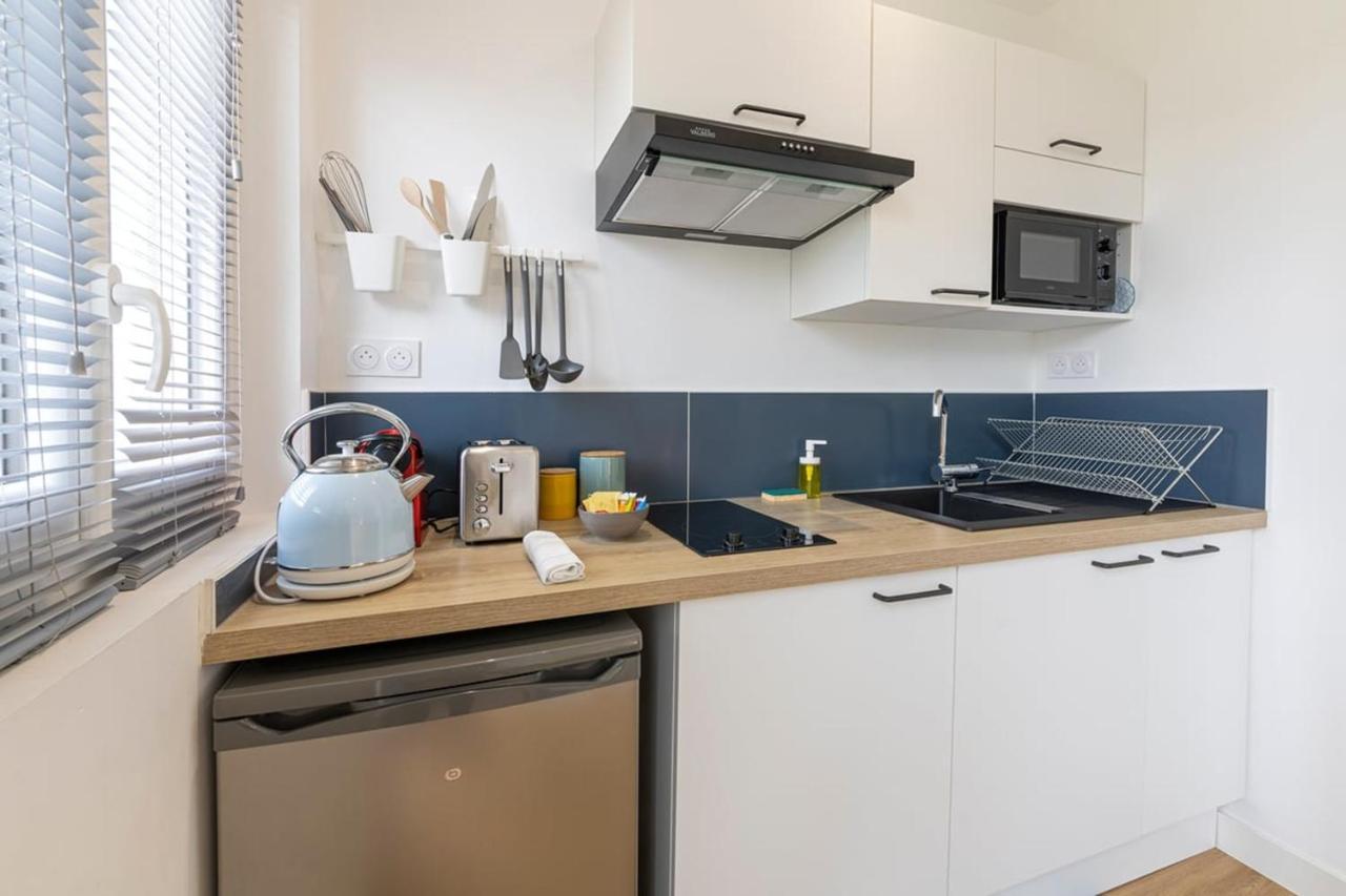 Le Yellow, Studio Renove, Tout Confort, Jardin Leilighet Saint-Jacques-de-la-Lande Eksteriør bilde