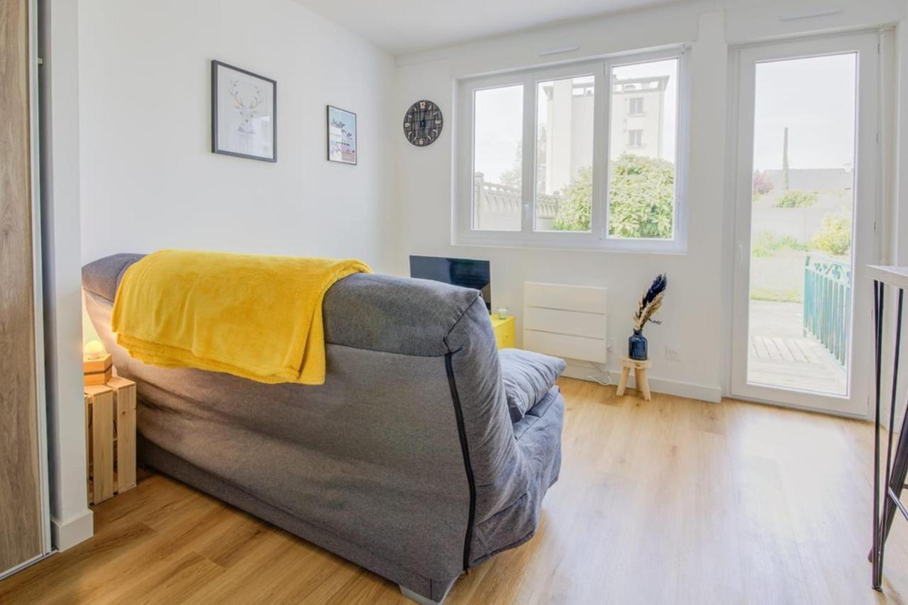 Le Yellow, Studio Renove, Tout Confort, Jardin Leilighet Saint-Jacques-de-la-Lande Eksteriør bilde
